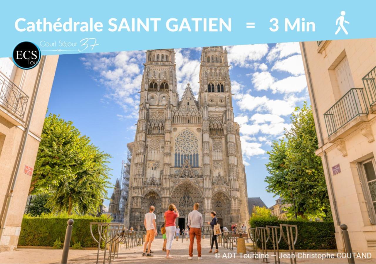 "Colbert Studio" Coeur De Ville - Cathedrale Saint Gatien Tours Exterior foto